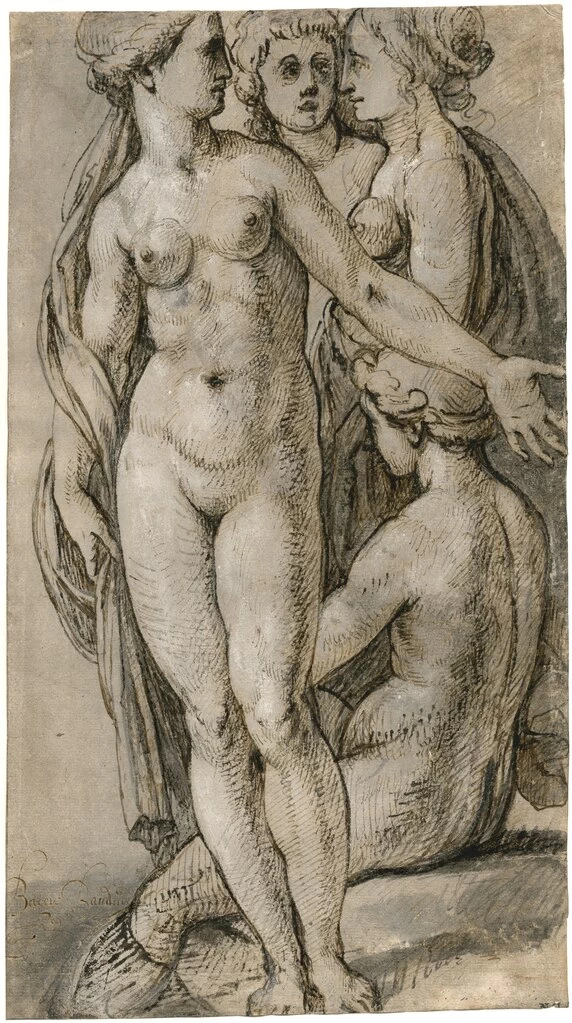 Quattro nudi femminili